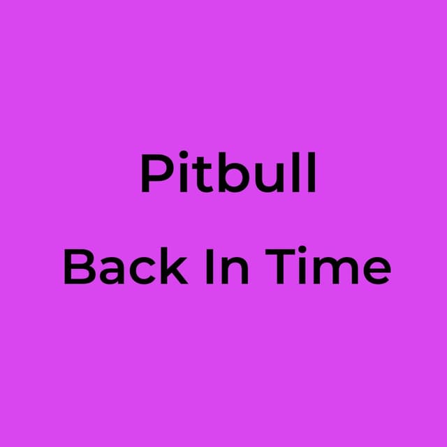 Back In Time