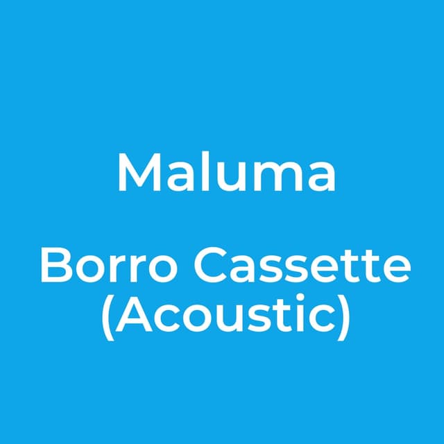Borro Cassette (Acoustic)