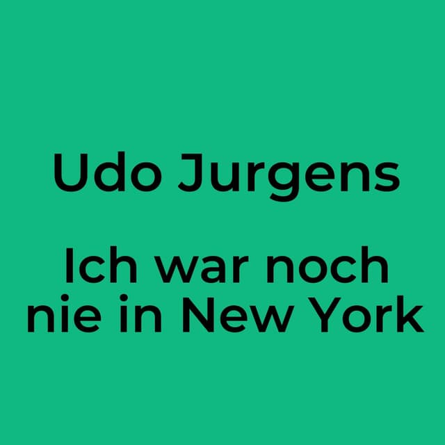 Ich war noch nie in New York