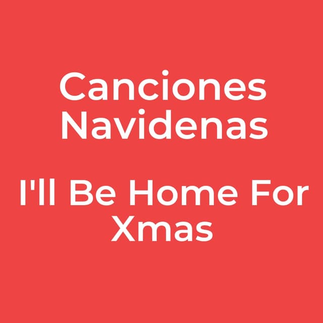 I'll Be Home For Xmas