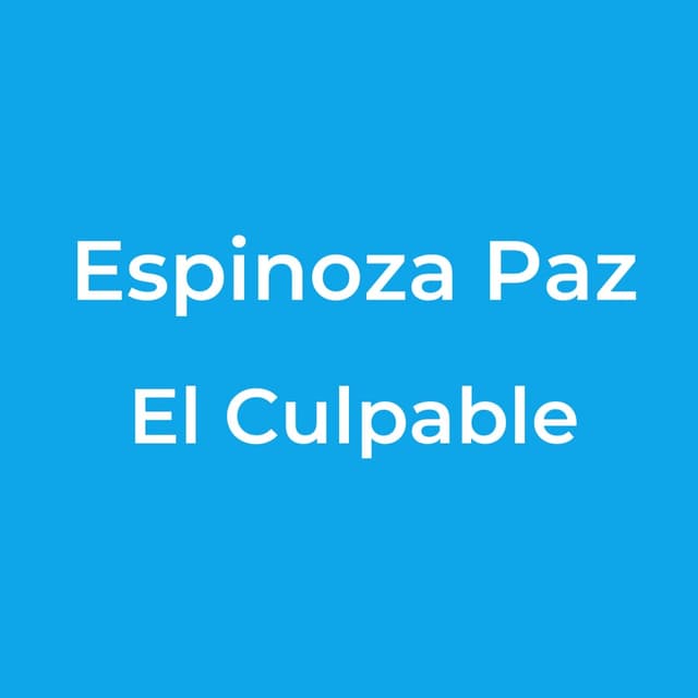 El Culpable