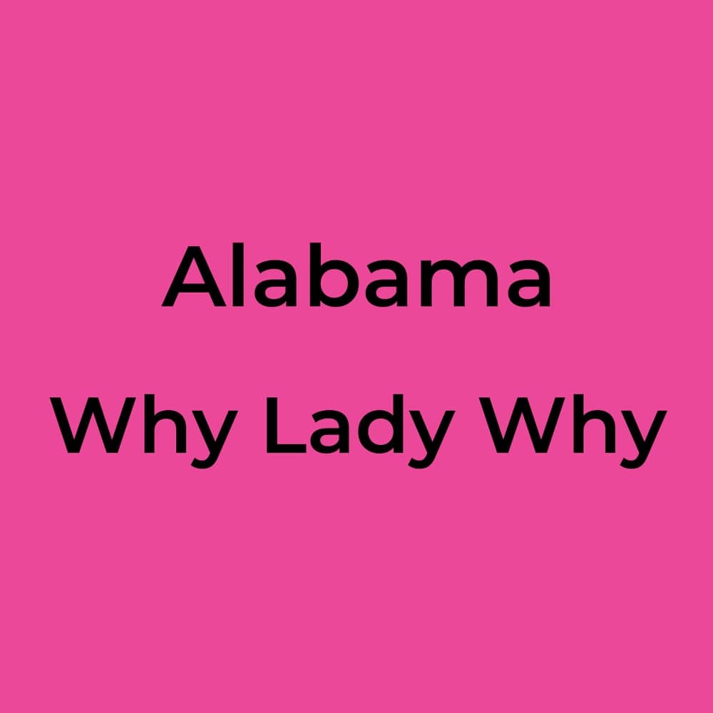 Alabama - Why Lady Why