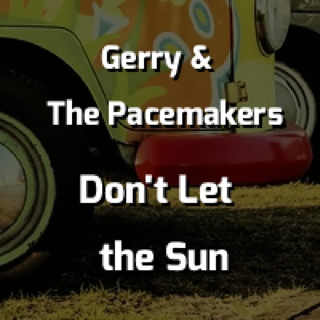 Don't Let the Sun Catch You Crying