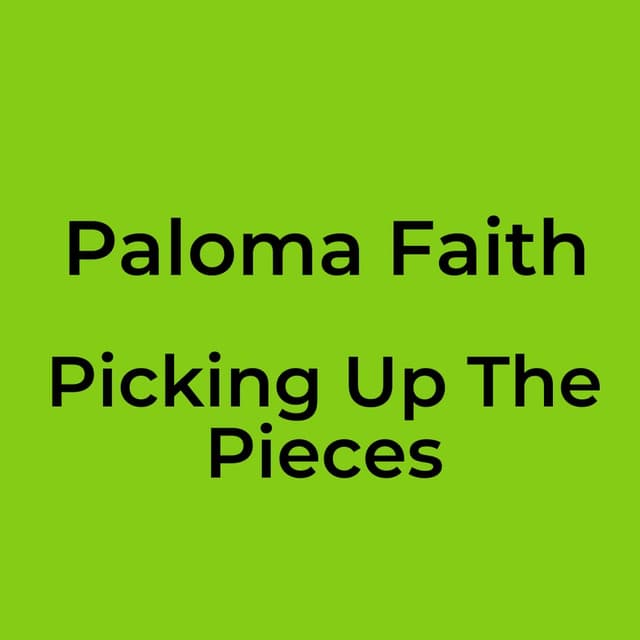 Picking Up The Pieces