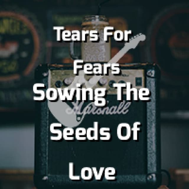 Sowing The Seeds Of Love