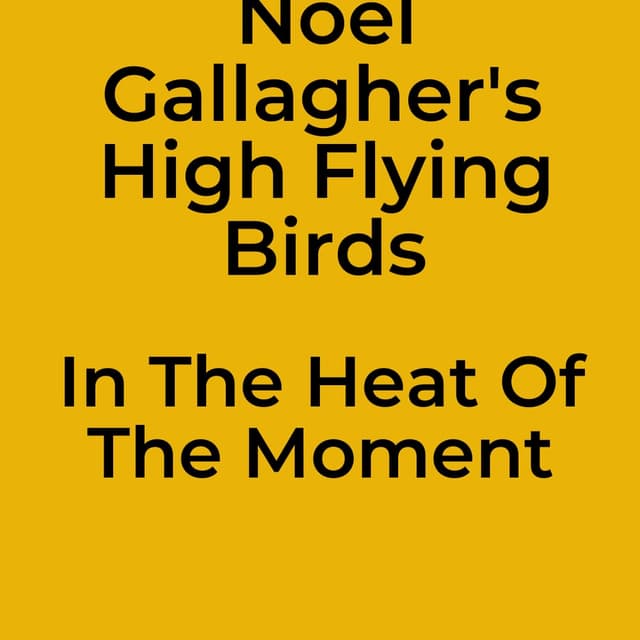 Noel Gallagher's High Flying Birds - In The Heat Of The Moment