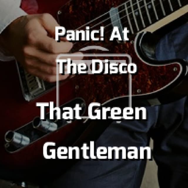 That Green Gentleman