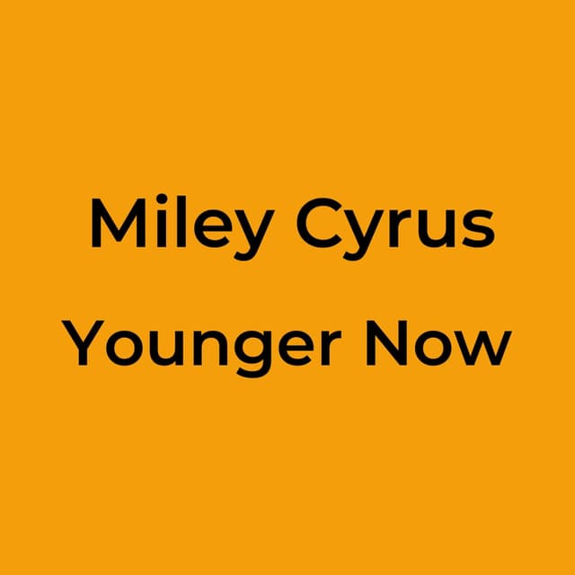 Younger Now
