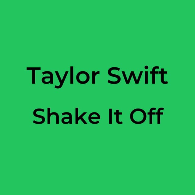 Shake It Off