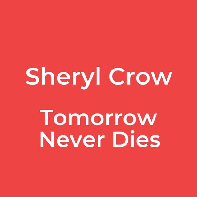 Tomorrow Never Dies