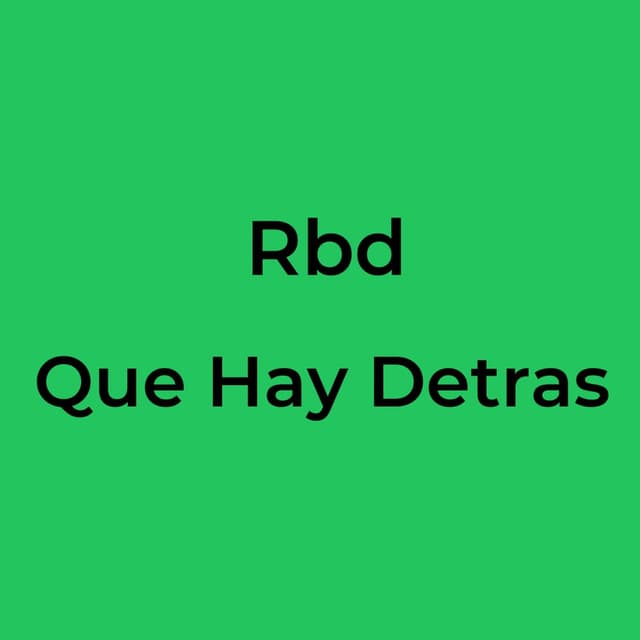Que Hay Detras