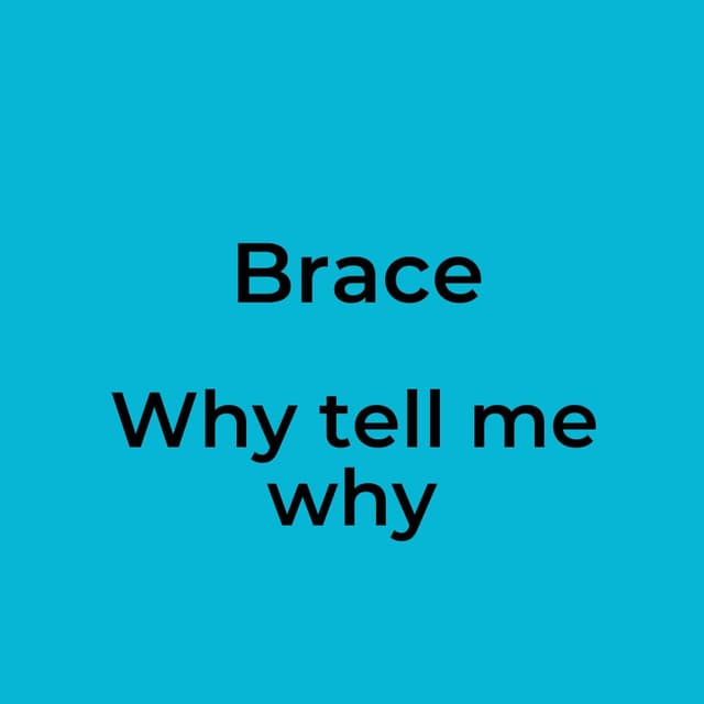 Why tell me why