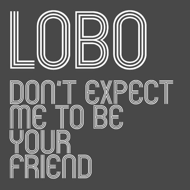 Don't Expect Me To Be Your Friend