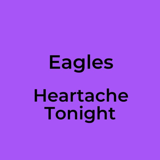Heartache Tonight
