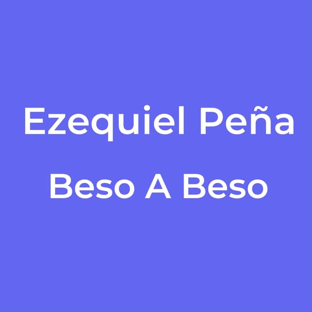 Beso A Beso