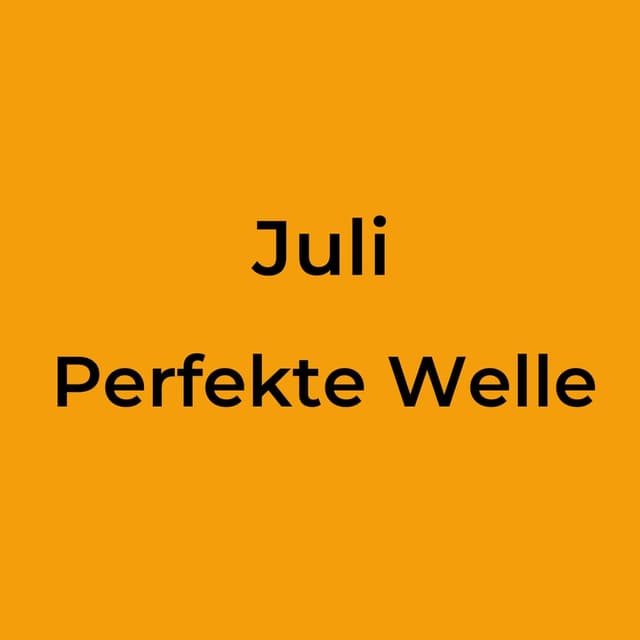 Perfekte Welle