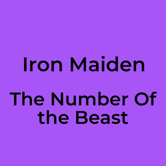 The Number Of the Beast