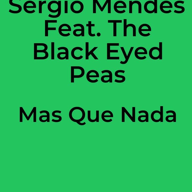 Mas Que Nada