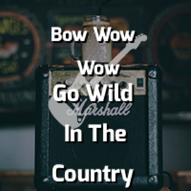 Go Wild In The Country